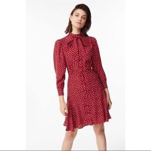 Rebecca Taylor blurry hearts dress